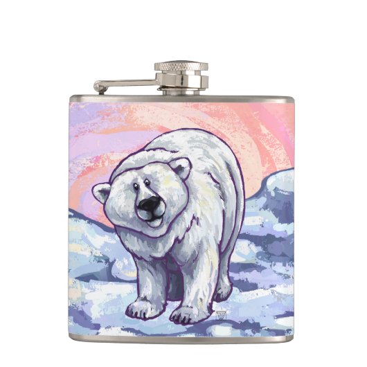 Polar Bear Gift & Accessories フラスク (正面)