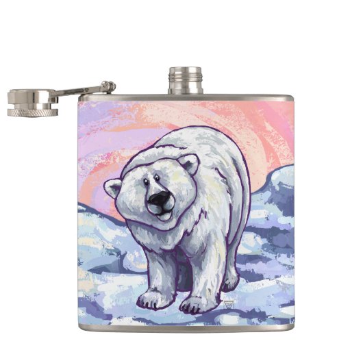 Polar Bear Gift & Accessories フラスク (オープン)