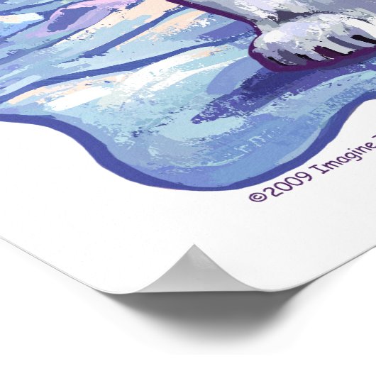 Polar Bear Gift & Accessories ポスター (角)