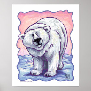 Polar Bear Gift & Accessories ポスター