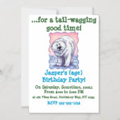 Polar Bear Gift & Accessories マグネット招待状 (正面)