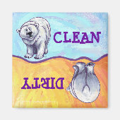 Polar Bear Gift & Accessories マグネット (正面)