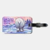 Polar Bear Gift & Accessories ラゲッジタグ (裏面横)