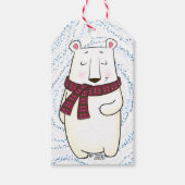 Polar Bear Gift Tag ギフトタグ (正面)