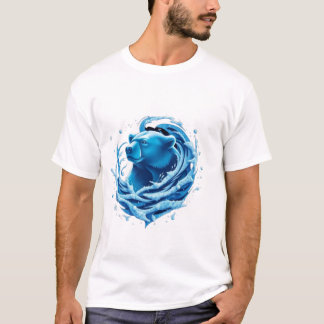 Polar Bear in a snowstorm classic t-shirt Tシャツ