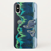 Polar Bear iPhoneケースTribal Art Bearケース Case-Mate iPhoneケース (裏面)