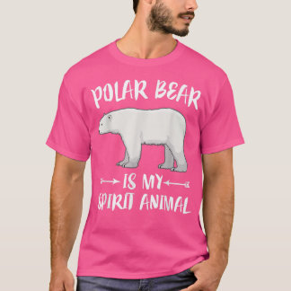 Polar Bear Is My Spirit Animal Tシャツ