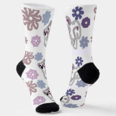 Polar bear love ソックス (傾斜あり)