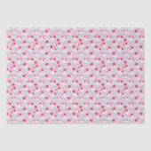 Polar Bear Love Valentine's Tissue Paper in Pink 薄葉紙 (正面)