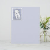 Polar Bear on Ice絵画's -オリジナル野生動物アート (スタンド正面)