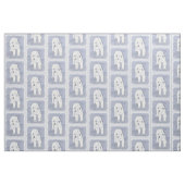 Polar Bear on Ice絵画's -オリジナル野生動物アート ファブリック (ファットクウォーター)