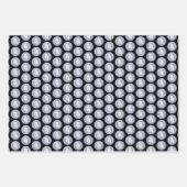 Polar Bear on Ice絵画's -オリジナル野生動物アート ラッピングペーパーシート (正面3)