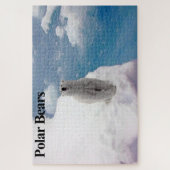 Polar Bear On ice Jigsaw Puzzle ジグソーパズル (縦)