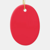 Polar Bear oval ceramic ornament セラミックオーナメント (裏面)