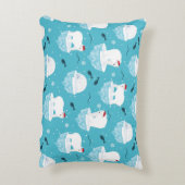 Polar Bear Party アクセントクッション (裏面(縦))