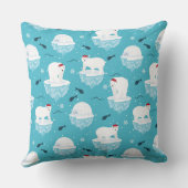 Polar Bear Party クッション (裏面)
