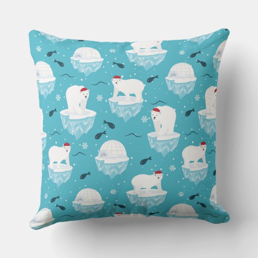 Polar Bear Party クッション (裏面)