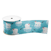 Polar Bear Party サテンリボン (リール)