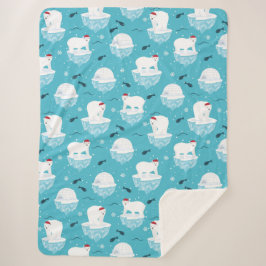 Polar Bear Party シェルパブランケット
