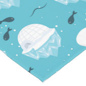 Polar Bear Party ショートテーブルランナー (コーナー)