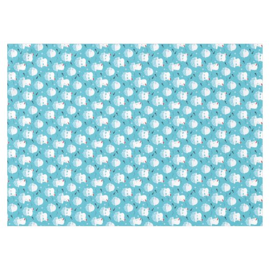 Polar Bear Party テーブルクロス (正面(横))