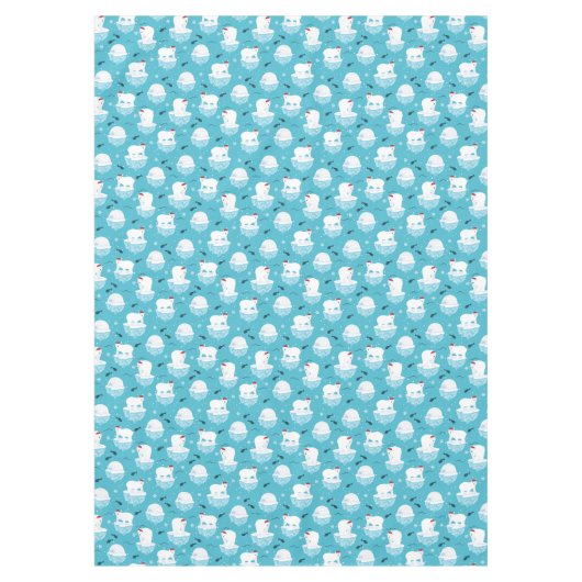 Polar Bear Party テーブルクロス (正面)