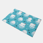 Polar Bear Party ドアマット (アングル)
