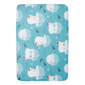 Polar Bear Party バスマット (正面縦)