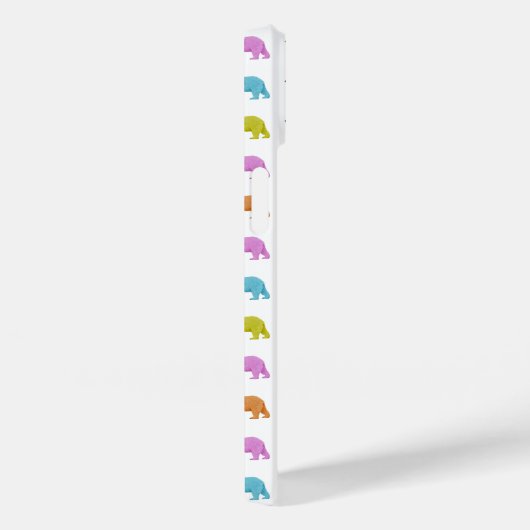 Polar Bear Pattern iPhone Case Case-Mate iPhoneケース (裏面 / 右)