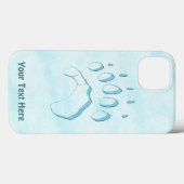 Polar Bear Paw Print Case-Mate iPhoneケース (裏面 (横))