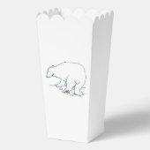 Polar Bear popcorn boxes フェイバーボックス (正面)