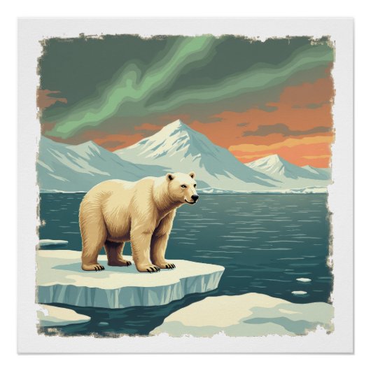 Polar Bear Poster ポスター (正面)