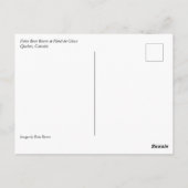 Polar Bear Room at Hotel de Glace，ケベック，カナダ ポストカード (裏面)