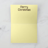 Polar Bear Santa Workshop Card カード (内部)