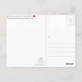 Polar Bear Sign in Longyearbyen, Svalbard Postgage ポストカード (裏面)