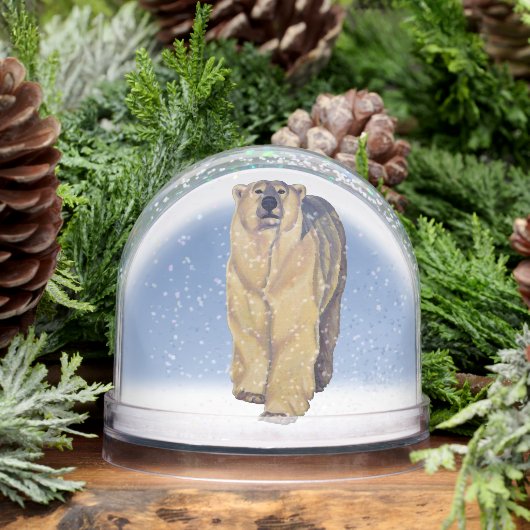 Polar Bear Snow Globe Custom Bear Snow Globes (冬)