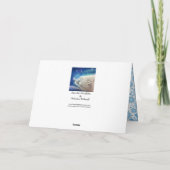 Polar Bear Snowflakes Greeting Card シーズンカード (裏面)