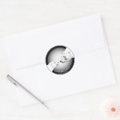 Polar Bear Stickers Churchill Canada Bear Stickers ラウンドシール (封筒)