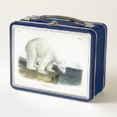 Polar Bear (Ursus Maritimus)、Audubon's Quadrupeds メタルランチボックス (正面)