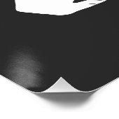 Polar Bear Vector Art Animal モダン Urban Graphic ポスター (コーナー)