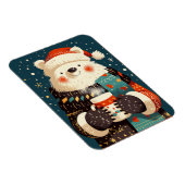 Polar Bear with Hot Chocolate Mug マグネット (右側)