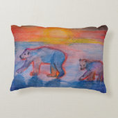 Polar Bearsアクセントクッション アクセントクッション (裏面)