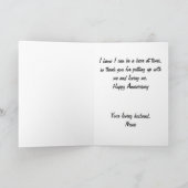 Polar Bears夫婦周年記念カード シーズンカード (内部)