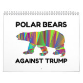 Polar Bears Against Trump カレンダー (カバー)