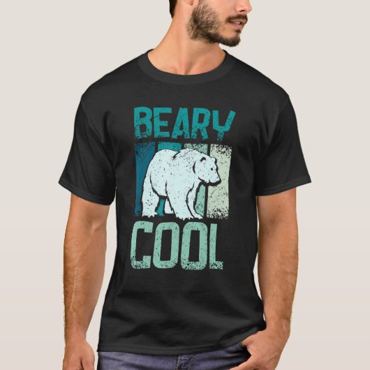Polar bears beary cool tシャツ (正面)