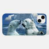 POLAR BEARS Case-Mate iPhone 14 iPhoneケース (裏面 (横))