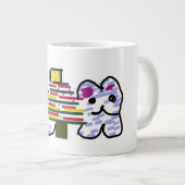 Polar bears Christmas  ジャンボコーヒーマグカップ (正面右)