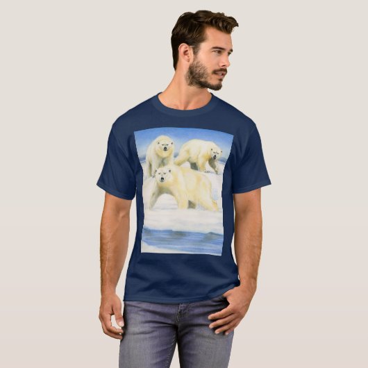 Polar Bears Tシャツ (正面フル)