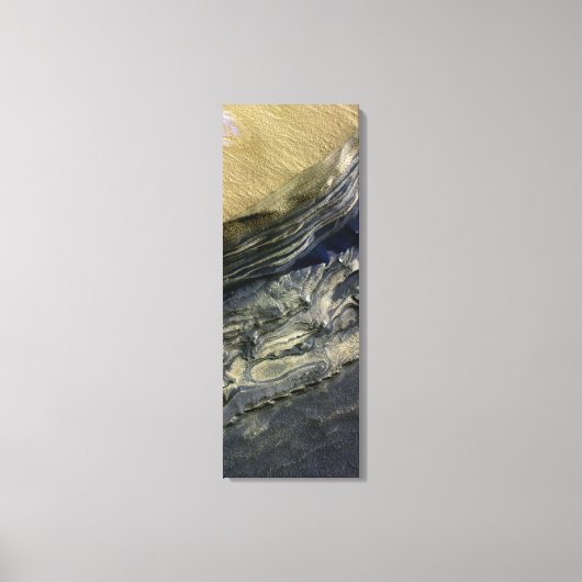 Polar Canyonで露出したレイヤー キャンバスプリント (正面)