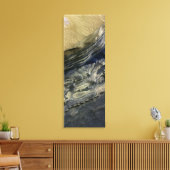 Polar Canyonで露出したレイヤー キャンバスプリント (インサイチュ (リビング))